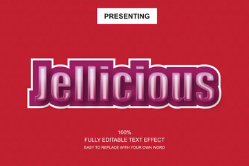 Poster - Special font editable adobe illustrator text effect. 100% editable text with an effect good for title and Text typography work