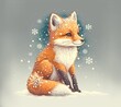 © Valentina Egina  - red fox in a snow