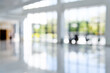 Abstract blurred background of people sitting in lobby