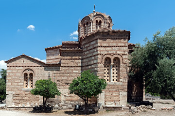  The Church of the Holy Apostles, also known as Holy Apostles of Solaki, is located in the Ancient Agora of Athens, Greece