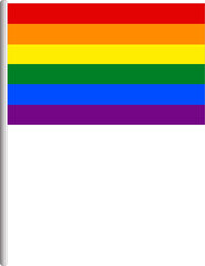 Wall Mural - LGBT flag 24