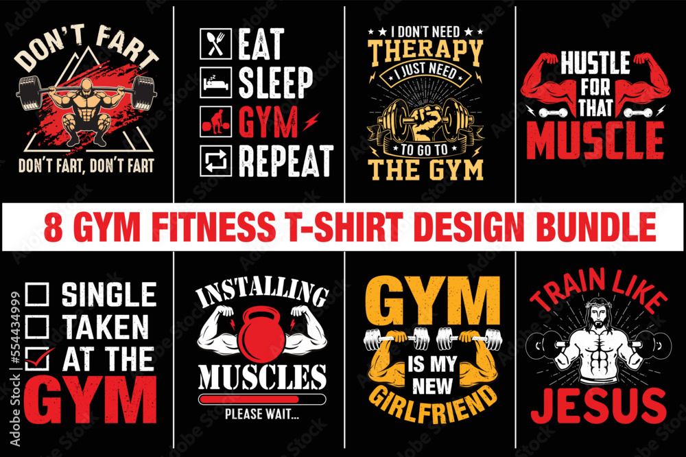 Gym t shirt design discount
