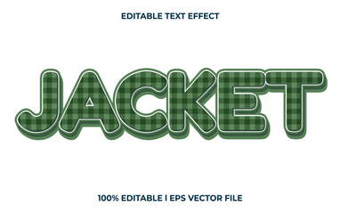 Poster - Jacket editable text effect, lettering typography font style, trendy 3d text for tittle