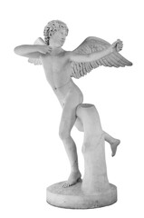 Sticker - Ancient statue. Cupid shooting his Arrow sculpture of Joseph Bosio. Masterpiece isolated photo with clipping path