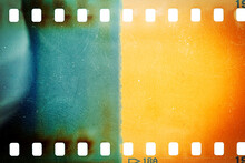 Dusty And Grungy 35mm Film Texture Or Surface