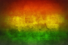Black History Month, Canvas Grunge Texture, Red Yellow Green Paint Color, Celebration Background