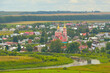 Panoramic view of the city of Suzdal