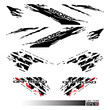 Side car body vector stripes decal. Vehicle vector Decal Stripes for the both parts, Racing Rally Stripes, Auto Racing Stripes Stickers_02_20221217