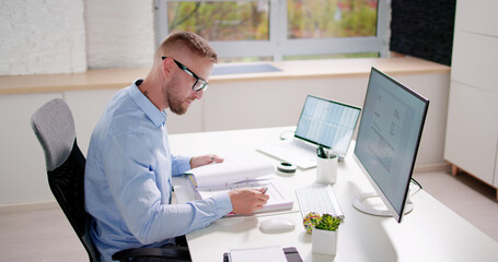 Aufkleber - online electronic invoice and finance audit