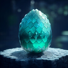 Dragon Egg, Fantasy Illustration