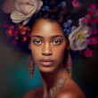 Beautiful Creole Woman, AI	