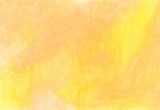 Fototapeta Kosmos - 和紙に絵の具で色を塗った黄色のニュアンスカラーの背景素材