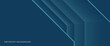 © pickup - Abstract geometric blue lines triangle background. Website, banner and brochure. Vector illustration