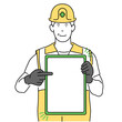 © taehee - Illustration of Smart Constructor's Guide for Safe Construction