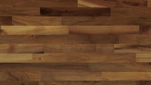 Butchers Block Pattern Wallpaper. Premium Texture Background With Natural Oak Wood And Copy-space.