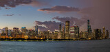 Fototapeta  - Chicago Skyline After a Storm