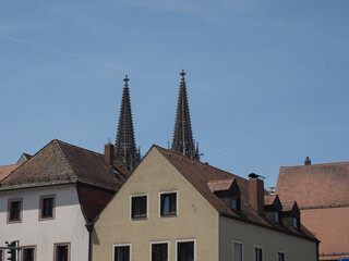 Wall Mural - St Peter cathedral in Regensburg