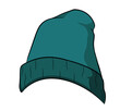Green Beany Hat Toque caps