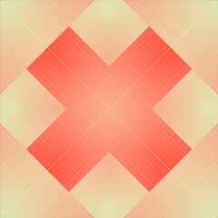 Aufkleber - Geometric background with trendy gradient. Kaleidoscopic pattern design. 3d rendering digital illustration