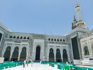 Wall Mural - Mecca , Saudi Arabia 12 May 2021 ,  Makkah Al Haram mosque
