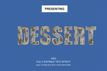 Poster - Special font editable adobe illustrator text effect. 100% editable text with an effect good for title and Text typography work