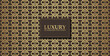 © Zein Republic Studio - luxury dark seamless pattern background