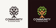 © shisui - grow community people logo design ideas