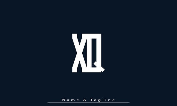 Alphabet letters Initials Monogram logo WQ , QW