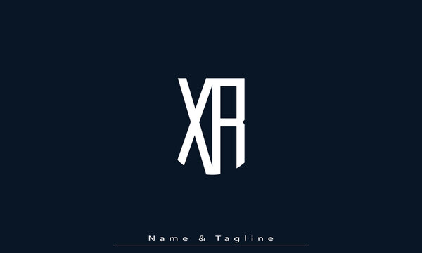 Alphabet letters Initials Monogram logo WR , RW