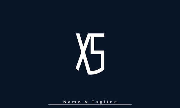 Alphabet letters Initials Monogram logo WS , SW