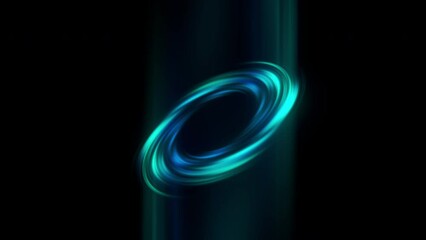 Poster - Spiral concept shape abstract background animation
