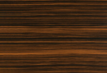 Dark Ebony Stripped Waves Wood Background
