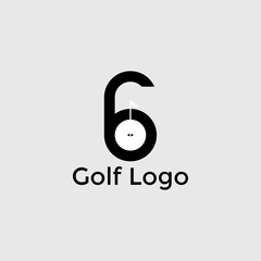 Golf letter G Logo Design Template Vector, Emblem, Design Concept, Creative Symbol, Icon