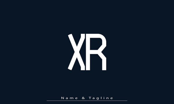 Alphabet letters Initials Monogram logo WR , RW
