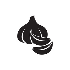 Wall Mural - Garlic icon logo,illustration design