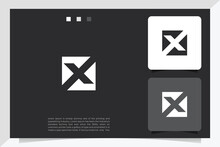 Abstract X Letter Modern Initial Letter Marks Logo Design