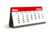 Mai 2023 - Tischkalender freigestellt