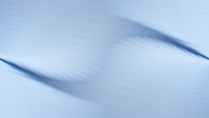 Poster - Metallic silver texture curved lines, abstract texture background, 3D rendering.
