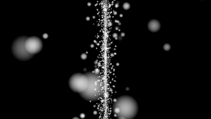 Poster - Abstract background with beautiful white cicles.