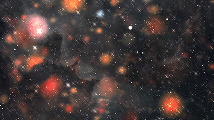Poster - Nebula, Cosmic space and stars, cosmic abstract background.