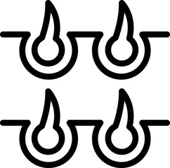 Poster - Grow plant control icon outline vector. Agriculture food. Food sensor
