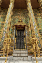 Temple Of The Emerald Buddha Golden Guardians, Grand Palace; Bangkok, Thailand