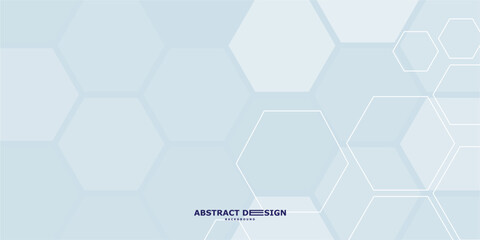 Poster - Minimalist and clean modern technology theme background design