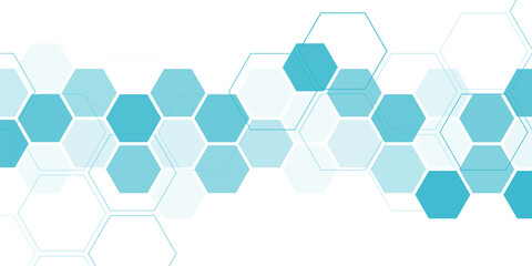 Poster - Abstract digital futuristic design