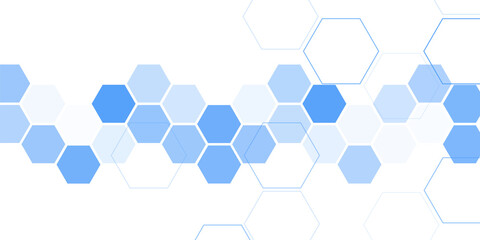 Poster - Abstract cube pattern for digital design element