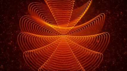Poster - Big data visualization. Visual information. Computer code. Data networks. Concept of digital communication. 3D rendering. 4k animation.