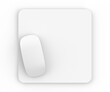 © colatudo - 3d illustration - Square mouse pad