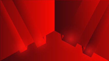 Wall Mural - Red abstract background with modern concept.Vector Illustration.