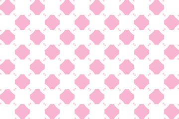 Abstract Checker Pattern Fabric is surrounded on all four sides by a checker of a different colour.