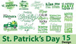St. Patrick's Day retro SVG bundle